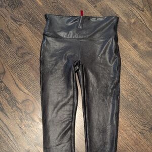 SPANX Black Seamless Tights